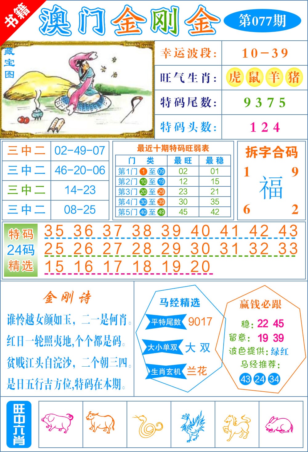 077期澳门金刚金[图]